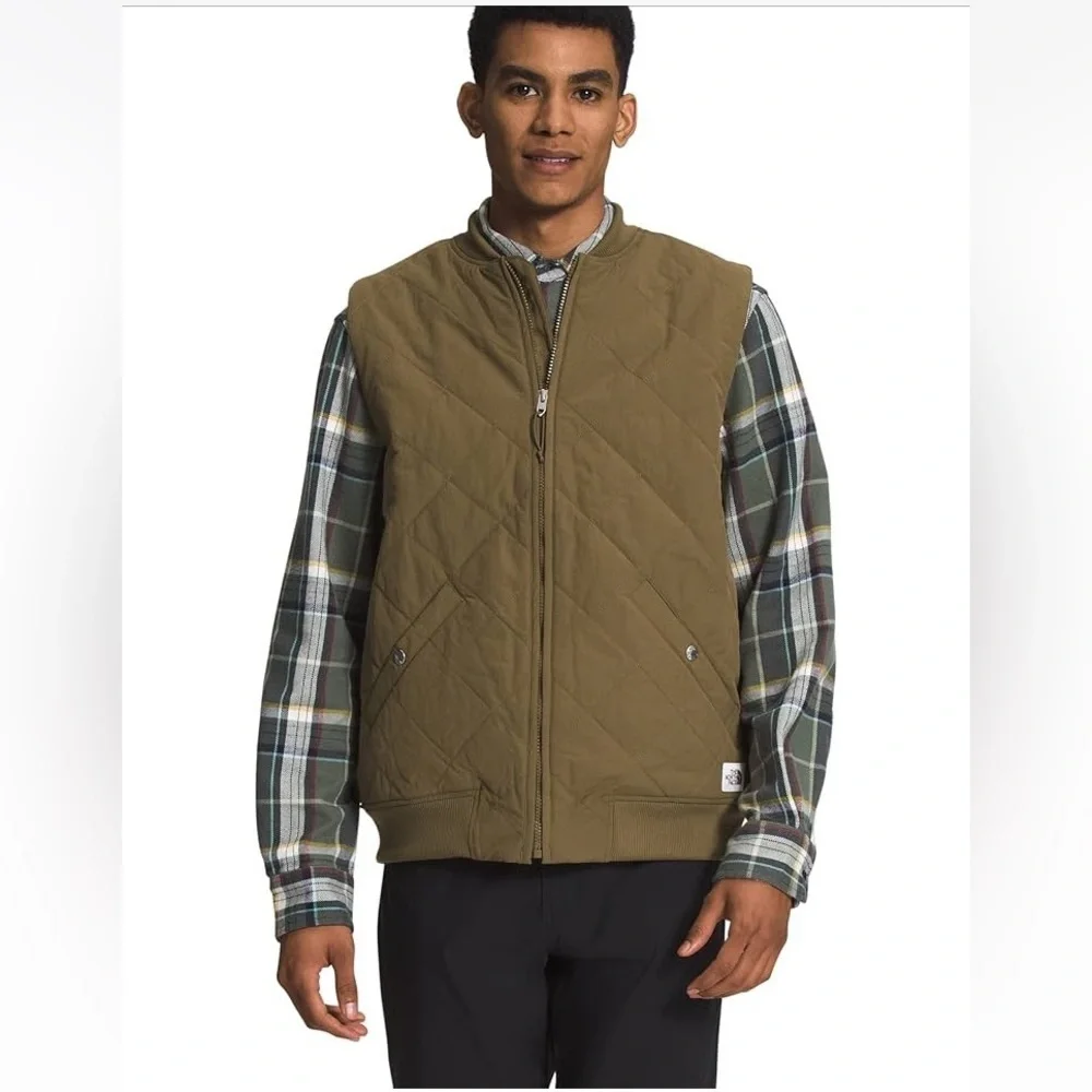The North Face chic olive
